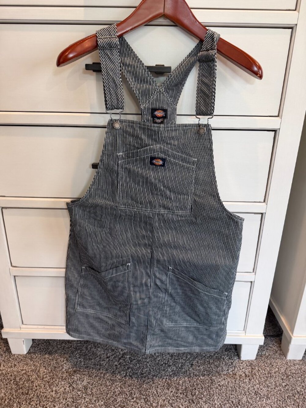 Dickies women's overall dress. Size large.  Excellent condition.
